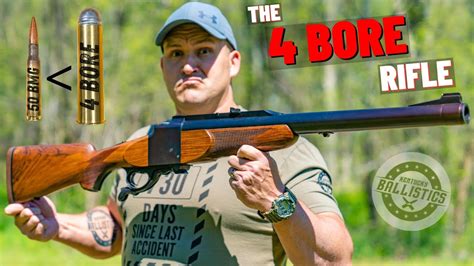 The 4 BORE Rifle (The Biggest Rifle EVER !!!) - YouTube