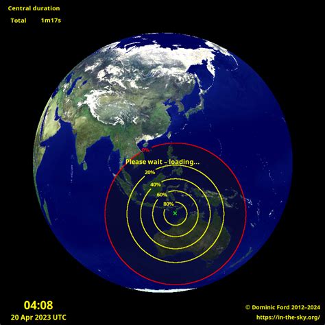 Hybrid Solar Eclipse Diagram