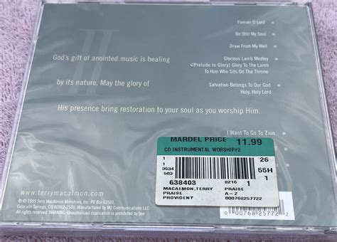 Instrumental Worship, Vol. 2 by Terry MacAlmon (CD, Jan-2005, INO ...