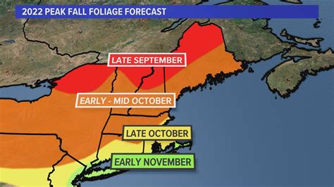 New England's foliage forecast for Fall 2022 | fox61.com