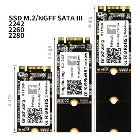 Kingchuxing M.2 SSD M2 ngff interface 2242 2260 2280 Internal Solid ...