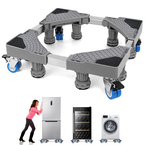 Buy Fridge Stand Universal Mobile Base Movable Washing Machine Base ...