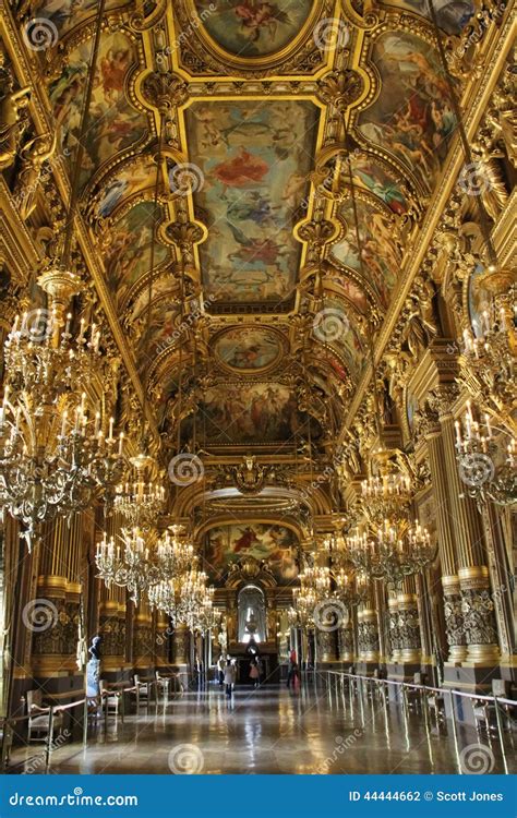 Paris Opera House stock photo. Image of paris, ceiling - 44444662