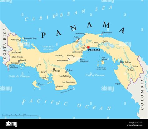 Panama Canal Route Map - Share Map