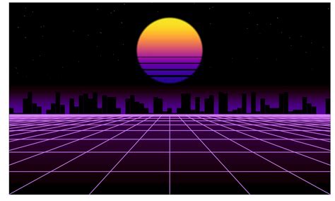 Creating Synthwave with Matplotlib | Synthwave, Vaporwave wallpaper ...