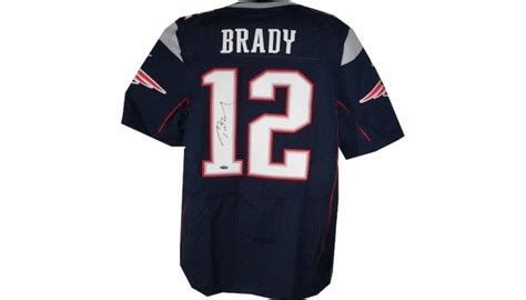 New England Patriots' Tom Brady Autographed Jersey - CharityStars