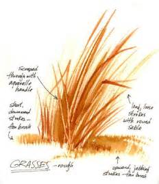 grasses | Watercolor painting techniques, Grass painting, Watercolor ...