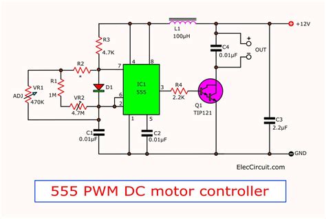 Elsie Circuit: Dc Motor Driver Circuit Diagram Circuit