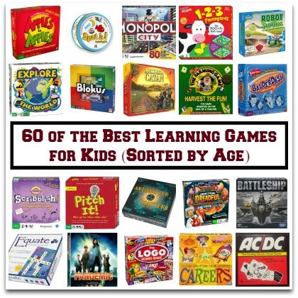 60 of the Best Learning Games for Kids (Sorted by Age) - A Fine Parent