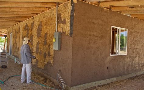 Swainson's Hawk Watch: Straw Bale House Construction Photos too