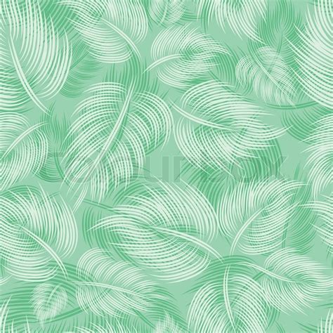 Seamless spring pattern with green ... | Stock vector | Colourbox