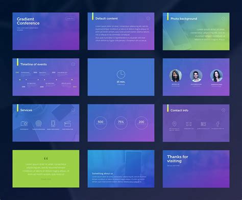 Gradient PowerPoint Template | Professional powerpoint templates ...