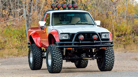 An Adventure-Spec Toyota Hilux SR5 Pickup Truck