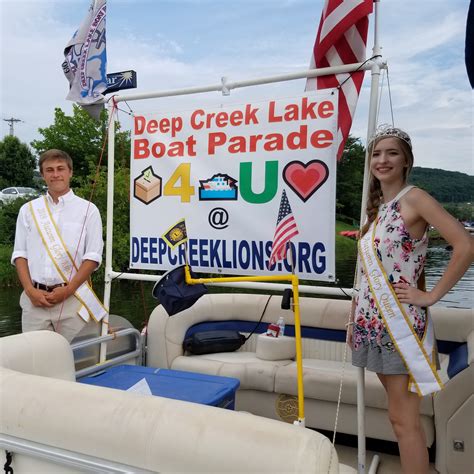 Boat Parade at Deep Creek Lake by Deep Creek Lake Lions