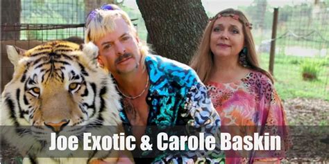 Joe Exotic & Carole Baskin (Tiger King) Costume for Halloween