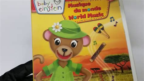 Baby Einstein: World Music DVD COVER CD Artwork HD UNBOXING lyrics ...