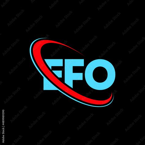 EFO logo. EFO letter. EFO letter logo design. Initials EFO logo linked ...