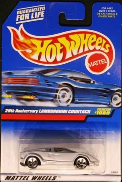 Arriba 91+ imagen hot wheels lamborghini countach 25th anniversary ...