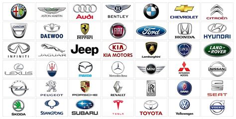 Electric Car Brand Logos