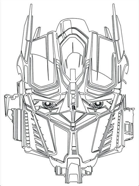 Optimus Prime Coloring Pages - Best Coloring Pages For Kids