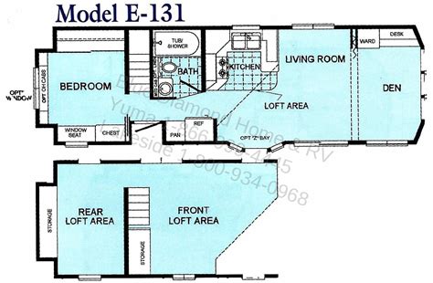 Park Model Homes With Loft Floor Plans - floorplans.click