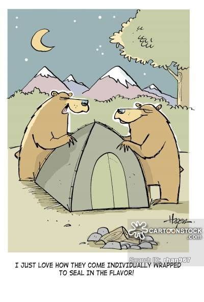 Going Camping Cartoons and Comics | Funny camping pictures, Camping ...