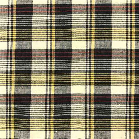 Madras Plaid Fabric (Style 16005) 100% Cotton 44/45" Wide $4.99/Yard