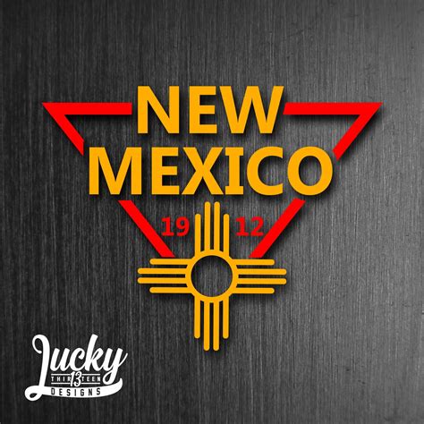 New Mexico Established Vinyl Decal - Etsy UK