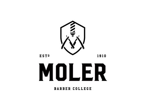 Ivan Lima Design | Moler Barber College Logo Design