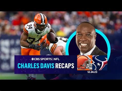 Charles Davis Recaps: Cooper, Flacco make HISTORY as Browns TOP Texans ...