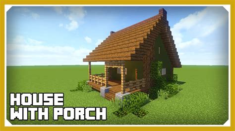 Minecraft House With Porch | Images and Photos finder