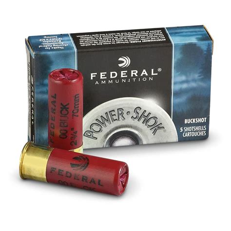 100 rounds Federal® Classic 12 gauge 2 3/4" "00" Buckshot - 167849, 12 ...