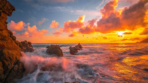 Ocean Sunset Wallpapers - Top Những Hình Ảnh Đẹp