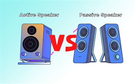 Active vs Passive Speakers: All You Need To Know - GenderLess Voice