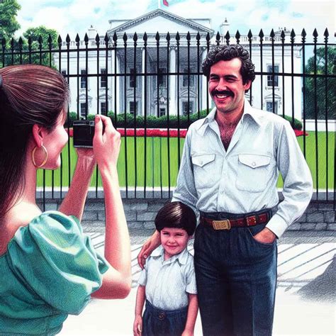 Pablo Escobar at the White House: The Story of This Photo - Malevus