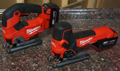 New Milwaukee M18 Fuel D-Handle and Barrel Grip Jigsaws