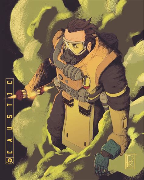 Caustic art I made : r/apexlegends