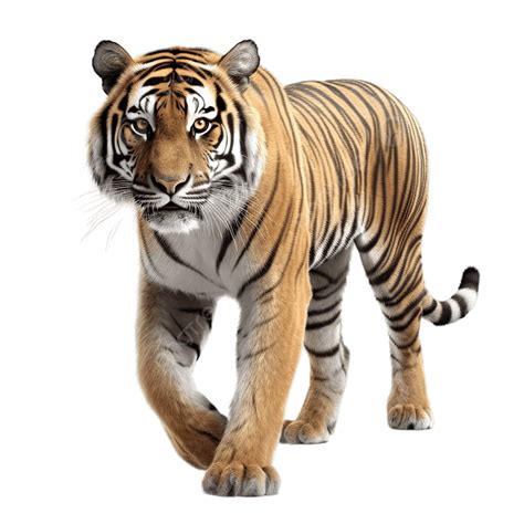 Tiger Walking Wildlife Scene Transparent Background, Lion, Tiger ...