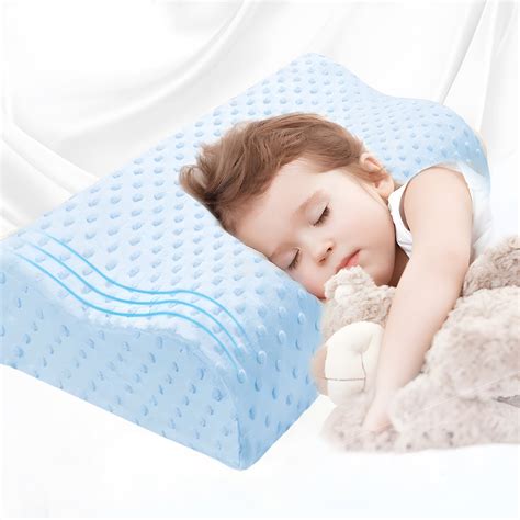 ANMINY Premium Memory Foam Bed Pillow for Neck Support and Pain Relief ...