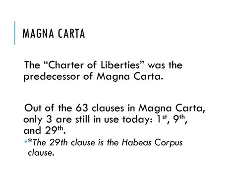 Magna Carta, Petition of Rights, English Bill of Rights - ppt download