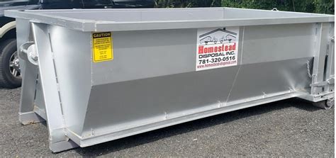 10 yard dumpster rentals — Homestead Disposal, Inc Roll off Dumpster Rental