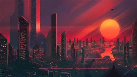 Sci Fi City Wallpaper