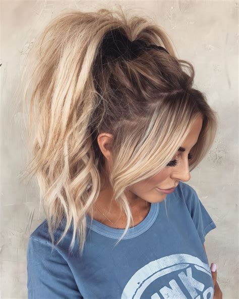 15 Effortless Messy Ponytails For A Bit Of Edge - Styleoholic