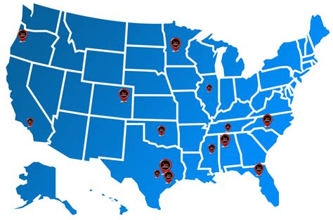 Safeway District Map