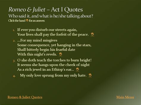 Quotes about Romeo And Juliet (85 quotes)