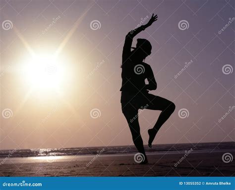 Silhouette Dance Pose Royalty-Free Stock Photo | CartoonDealer.com ...