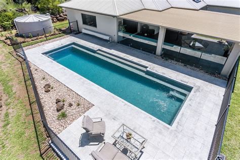 Symphony 12 River Rock Fibreglass Swimming Pool - Narellan Pools Pool ...