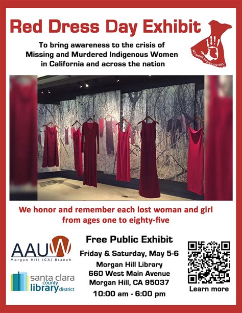 Red Dress Day Exhibit – AAUW Morgan Hill