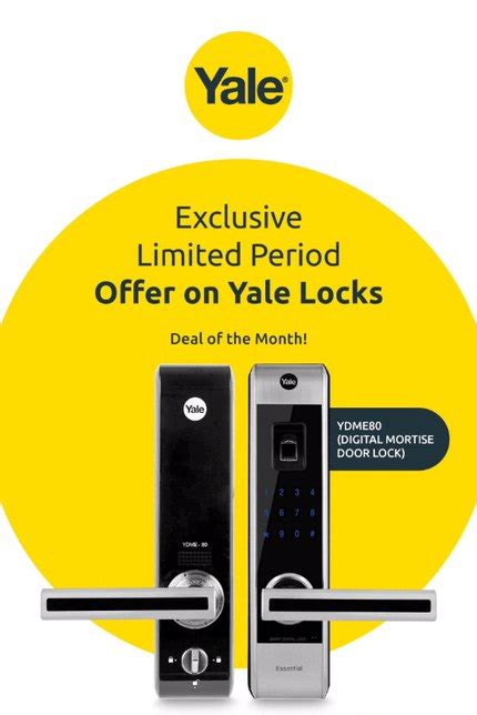 Yale Digital Door Lock at Rs 16500 | mg road | Raipur | ID: 22487520230