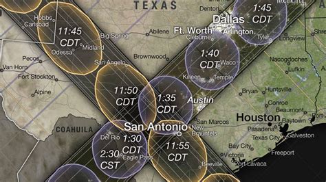 Timeline | When will the '24 total solar eclipse be over the U.S ...